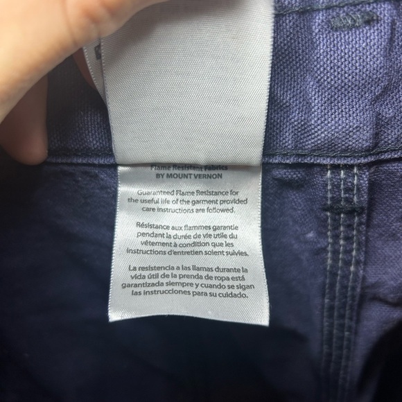 Vintage Carhartt Flame Resistant distressed baggy jeans - Picture 10 of 12